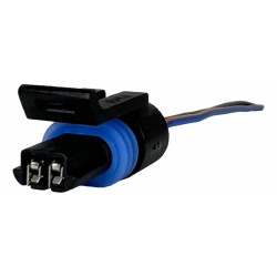 CONECTOR VALVULA DE TEMPERATURA AVEO/OPTRA/SPARK/SILVERADO (2PINES) (RD) C-150