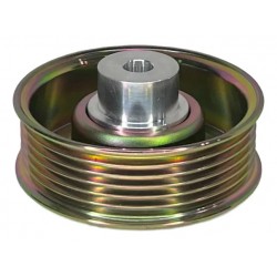 POLEA LOCA ACANALADA CORREA UNICA COROLLA EXPLOSIÓN 09-14 (XYAISIN) (METALICA 6 CANALES) (10MM ORIFICIO 29MM ANCHO 80MM DIAMETRO