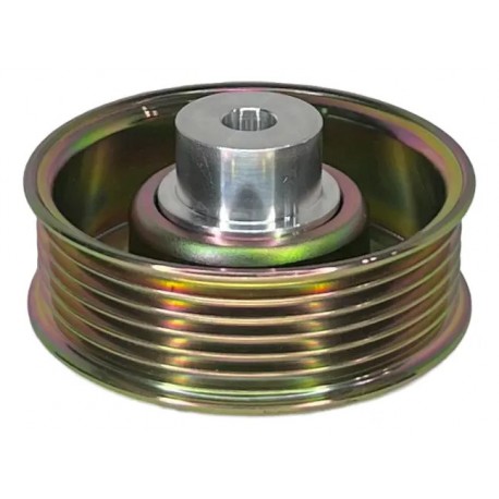 POLEA LOCA ACANALADA CORREA UNICA COROLLA EXPLOSIÓN 09-14 (XYAISIN) (METALICA 6 CANALES) (10MM ORIFICIO 29MM ANCHO 80MM DIAMETRO