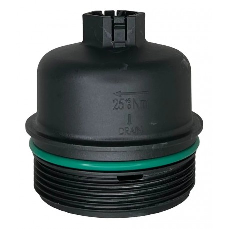TAPA PORTA FILTRO ACEITE PEUGEOT 206/207/307/408/PARTNER/CITROEN C2/C3/C4/BERLINGO/CENTAURO 1.6/DONGFENG S30 (RAFFKO)