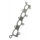 EMPACADURA ESCAPE LANCER 1.6 CS3 02-14 (CAP) (METALICA) MR386209