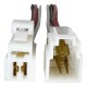 CONECTOR UNIVERSAL 3 PINES MACHO/HEMBRA