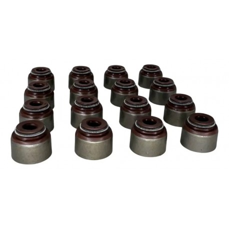 GOMA DE VALVULA HILUX 2.4 2.7 06-15/HIACE 2.7 MOTOR 2TR-FE/3TR-FE PAQ 16 (FRACO) SS-8609-16