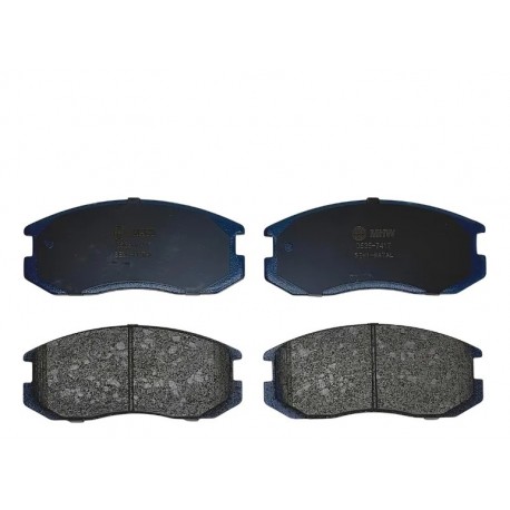 PASTILLAS DELANTERA MITSUBISHI LANCER/ SIGNO/ 08-12 (CAJA COLOR GRIS / SEMI-METALICA) (MHW)"