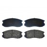 PASTILLAS DELANTERA MITSUBISHI LANCER/ SIGNO/ 08-12 (CAJA COLOR GRIS / SEMI-METALICA) (MHW)