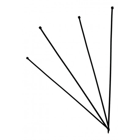 TIRRAPS PLASTICOS (4 UNIDADES)(4.8X400MM- 4.8X380MM 5.2X380MM) (38-40 CENTIMETROS)