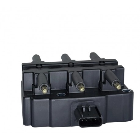 BOBINA ENCENDIDO DODGE CARAVAN 3.3 3.8 01-09 3 PINES LATERALES (HARFON) ICCD07