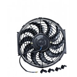 ELECTROVENTILADOR UNIVERSAL 12" 12V 80WATTS 10-ASP HELICOID (HARFON)