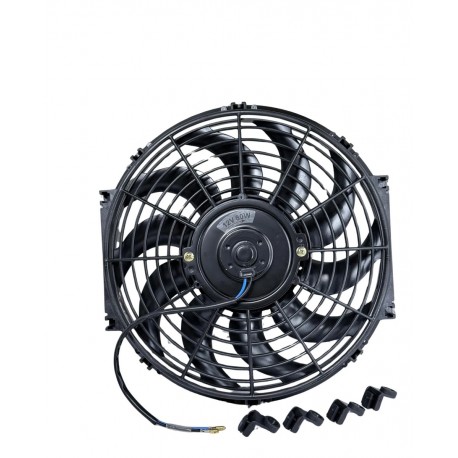 ELECTROVENTILADOR UNIVERSAL 12" 12V 80WATTS 10-ASP HELICOID (HARFON)