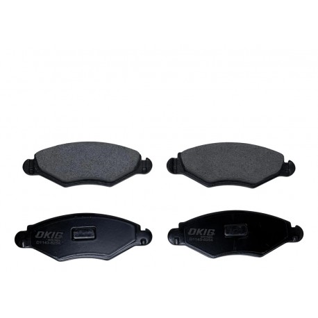 PASTILLAS DELANTERAS PEUGEOT 206 1.4/207 1.4/KANGOO (DKIG)(D1143-8254)