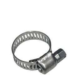 ABRAZADERA METALICA MANGUERA ACERO INOXIDABLE 7/16 -25/32 PULGADAS (11MM-20MM) (COVALCA)