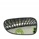 ESPEJO RETROVISOR DER (MEDIA LUNA) OPTRA (ANCOV)