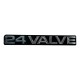EMBLEMA NUMERO 24 VALV CROMADO (RCR)