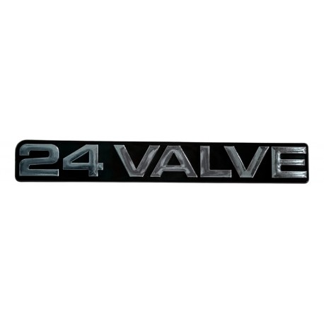 EMBLEMA NUMERO 24 VALV CROMADO (RCR)