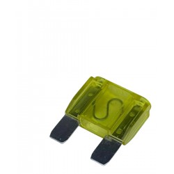FUSIBLE MAXI 20 AMPERIOS TIPO MUELA AMARILLO (LAFA RACING)