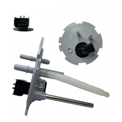 TAPA BOMBA GASOLINA AVEO OPTRA (CONECTOR 6 PINES) (2 PICOS 1 MANGUERA) (TAPA PLASTICA) (96476115) (ANCOV)
