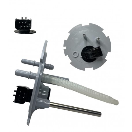 TAPA BOMBA GASOLINA AVEO OPTRA (CONECTOR 6 PINES) (2 PICOS 1 MANGUERA) (TAPA PLASTICA) (96476115) (ANCOV)