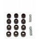 GOMAS DE VALVULAS MONTERO DAKAR 3.0 GALLOPER 3.0 (FELPRO ORIGINAL) (12 VALVULAS)