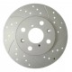 DISCO DE FRENO DELANTERO COROLLA 1.8 09-15 (PERFORADO) (GMQ) DF-43512-02290