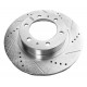 DISCO DE FRENO DELANTERO 4RUNNER/TACOMA/FORTUNER 03-09 / FJ 07-14 (PERFORADO) (GMQ) 43512-35322