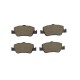 PASTILLAS TRASERA COROLLA EVOLUTION (CERAMICA) (GMQ) D1572/P-1757-CER