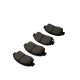 PASTILLAS DELANTERAS TOYOTA YARIS SOL 99-05 (SEMI-METALICAS) (GMQ) D831/P-7704