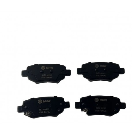 PASTILLAS TRASERAS ARAUCA/X1/ORINOCO 11-14 (SEMI-METALICA) (MHW)