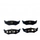 PASTILLAS DELANTERA TUNDRA SEQUOIA LAND CRUISER 4.7 5.7 07-21 (CAJA COLOR AZUL - CERAMICA) (MHW)