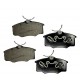PASTILLAS DELANTERAS CORSA 1.3-1.4-1.6 (CORTAS) (8284 D1173) (MHW)