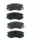 PASTILLAS DELANTERAS TUCSON 2.0/SPORTAGE 2.0 05-12/SONATA 06-10/ELANTRA 2.0 05-12 (CERAMICA) (MHW) D924-8386