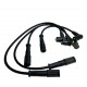 CABLE DE BUJIA FIAT PALIO 1.4/FIAT UNO FIRE 1.3-1.4/FORZA 1.4 8V (CAP) (4 CABLES CHUPON DE GOMA) 55187805