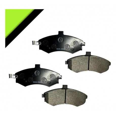 PASTILLAS DELANTERAS ELANTRA XD (CON CACHO) (SEMI-METALICA) (SAFESTOPTECH)D941-7843