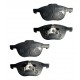 PASTILLAS DELANTERAS MAZDA 3 1.6 2.0/FOCUS DURATEC 2.0 (CORTAS) (SEMI-METALICA) (HYBRID) D1044-7947G