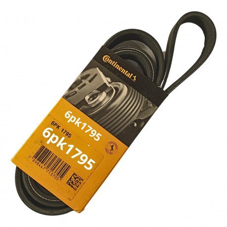CORREA UNICA CORSA 1.6 CON AIRE ACONDICIONADO (6PK1795)(CONTINENTAL)