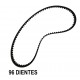 CORREA TIEMPO CLIO/LOGAN/SYMBOL 1.6 8V 96 DIENTES (CONTINENTAL)(CT988)