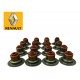 GOMA DE VALVULA CLIO/SYMBOL/MEGANE/KANGOO/SCENIC/SANDERO/LAGUNA/DUSTER 16V PAQ 16 (RENAULT)
