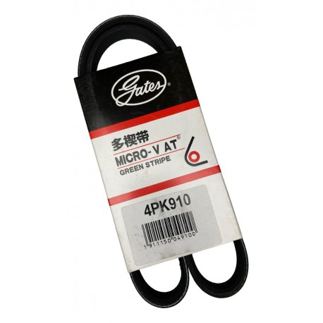 CORREA AIRE ACONDICIONADO 4PK910 DIRECCION HIDRAULICA PRADO/MERU/4RUNNER (CAP)(GATES)