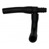 MANGUERA GASES PCV VACIO SPARK/MATIZ (CONECTOR 2 PICOS) 13043 (CAUPLAS) (10.30MM INTERNO, 16.10MM EXTERNO, 10CM 12 CM LARGO)