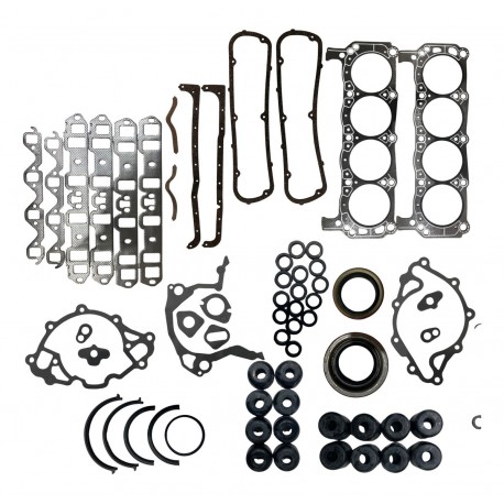 JUEGO KIT EMPACADURA FORD 302 MODELO VIEJO CON CUELLO (CAP) (EMPAC CAMARA AMIANTO) 260-1125
