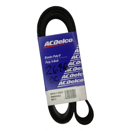 CORREA UNICA CRUZE 1.8/CAVALIER 2.2 (6PK1555) (ACDELCO) (55580052)