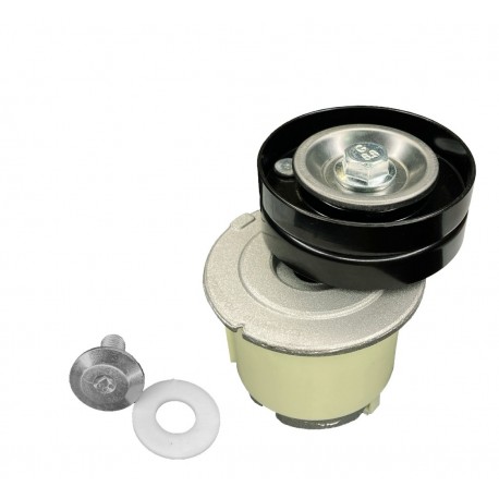 TENSOR CORREA UNICA FIESTA POWER/MAX/MOVE (BASE PLASTICA) (TORNILLO CORTO) (POLEA DE METAL) (7S4Q-10K018-A) (ANCOV)