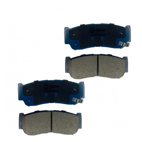 PASTILLAS TRASERAS SANTA FE 07-14/SORENTO 07-09 (CERAMICA) (1297-8414) (MHW)