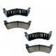 PASTILLAS TRASERAS EXPLORER 95-00 (CERAMICA) (667-7545A) (MHW)