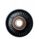 POLEA CORREA UNICA JEEP GRAND CHEROKEE 4.7 07-10/WK 05-10/LIBERTY KJ 3.7 (LISA) (PLASTICA) (MHW) (17MM INTERNO, 76.5MM EXTE