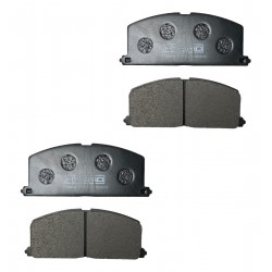 PASTILLAS DELANTERAS COROLLA SAPITO/PANTALLITA/STARLET/SKY/ARAYA/BABY CAMRY (04465-12580) (QSE) (SE VENDE CON MUESTRA)
