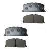 PASTILLAS DELANTERAS COROLLA SAPITO/PANTALLITA/STARLET/SKY/ARAYA/BABY CAMRY (04465-12580) (QSE) (SE VENDE CON MUESTRA)