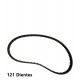 CORREA TIEMPO LANCER TOURING 2.0 (FEBI BILSTEIN) 27516 121 DIENTES OTRAS REFERENCIAS CT821 MD176387
