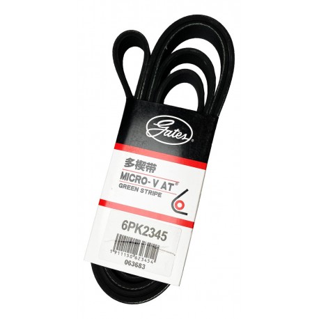 CORREA UNICA SILVERADO/BLAZER 96-98/GRAND BLAZER/CHEYENNE 3500/CAPTIVA/REY CAMION (6PK2345) (GATES)