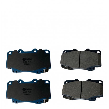 PASTILLAS DELANTERAS AUTANA/MACHITO/BURBUJA/MERU/PRADO/LAND CRUISER (CERAMICA) (MHW)