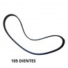 CORREA TIEMPO GETZ 1.6/ELANTRA 1.6 105 DIENTES (MHW) (24312-26001) 60.000 KM